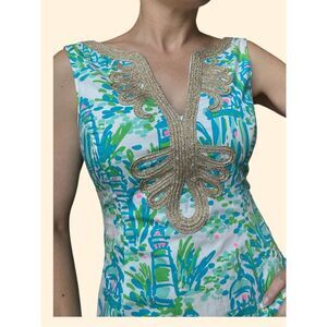 Lilly Pulitzer Janice High Beams Shift Dress